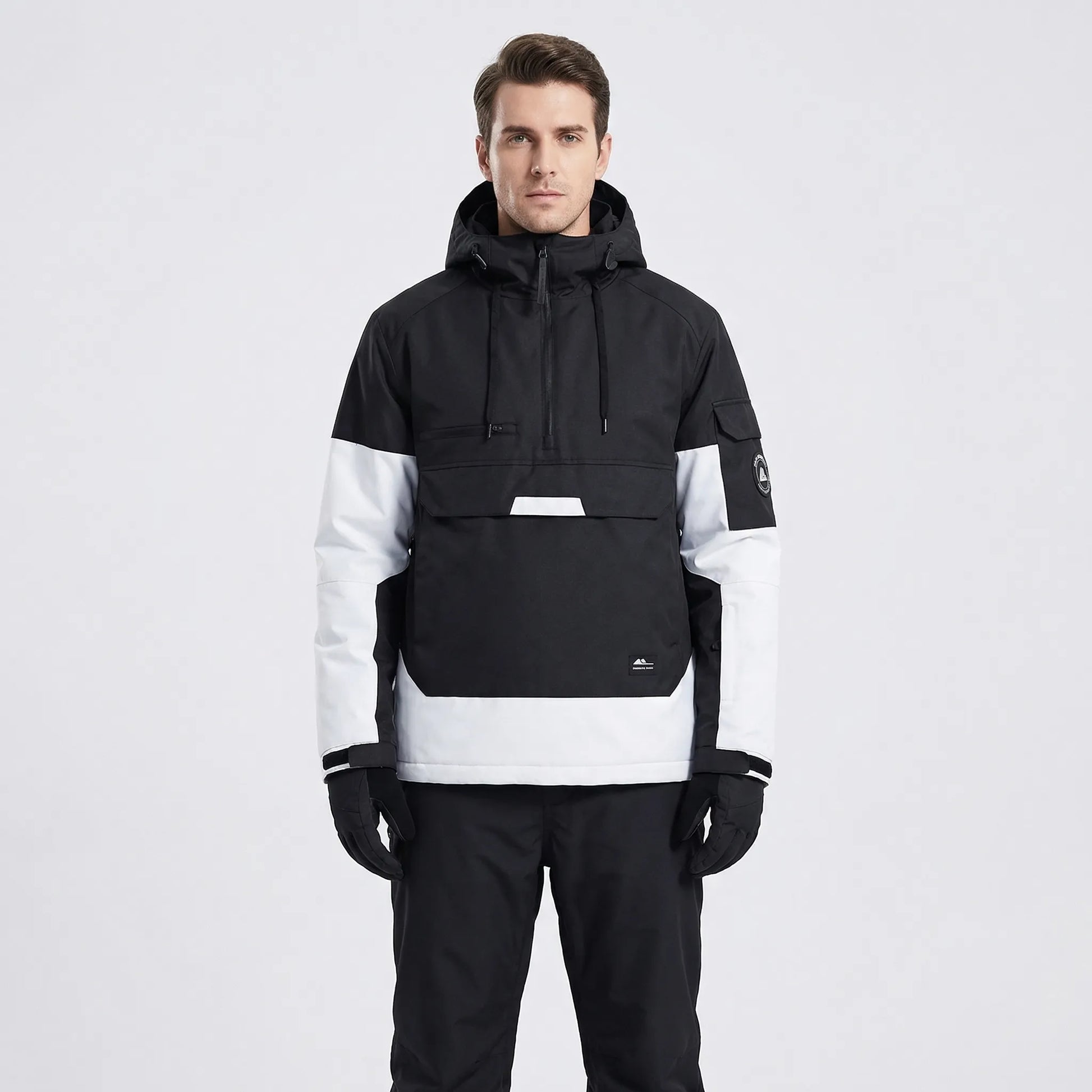 Hooded Half-Zip Ski Jacket - Cody
