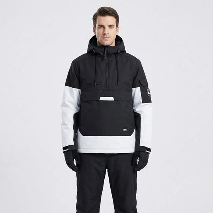 Hooded Half-Zip Ski Jacket - Cody