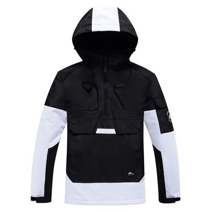Hooded Half-Zip Ski Jacket - Cody