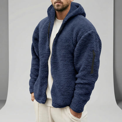 Hooded Jacket With Full Zip - Mick