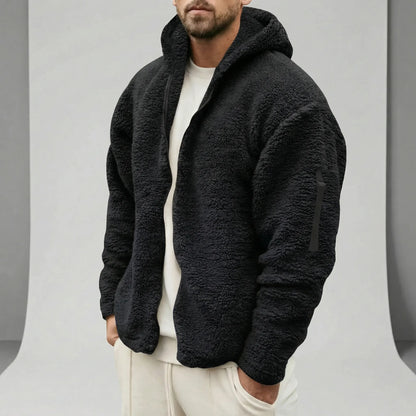 Hooded Jacket With Full Zip - Mick
