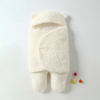 Hooded Newborn Swaddle Wrap Blanket - Miranda
