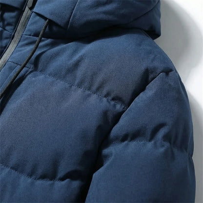 Hooded Padded Puffer Jacket For Men - Gustavo