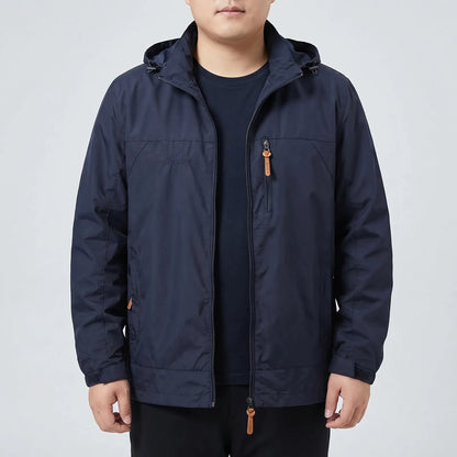 Hooded Tactical Windbreaker Jacket - Lyle