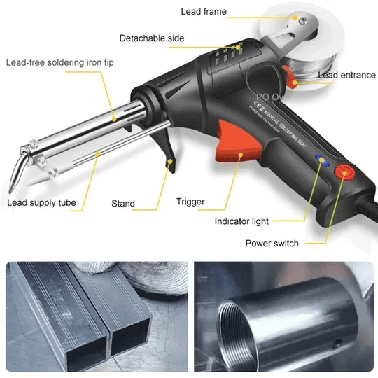 Laser Welding Tool | 2-in-1 Welding & Cutting Device with 20-Sec Heat-Up 2