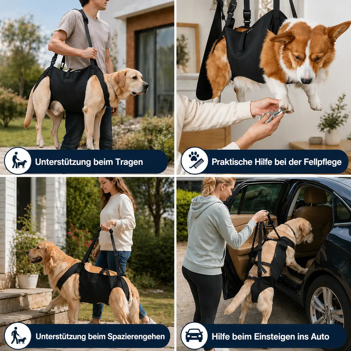 Dog Lifting Harness | Support Sling for Large Dogs | Daily Mobility Aid 3