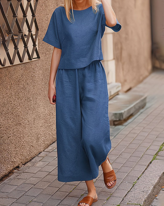 Two-Piece Ladies Lounge Set – Elise