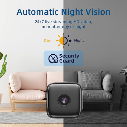 Indoor Camera | Night Vision & Motion Detection | Wi-Fi Access 3