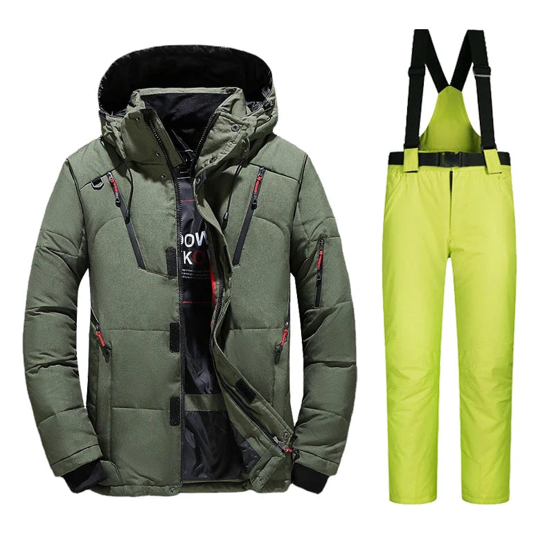 Insulated Two-Piece Men's Ski Set - Kevin