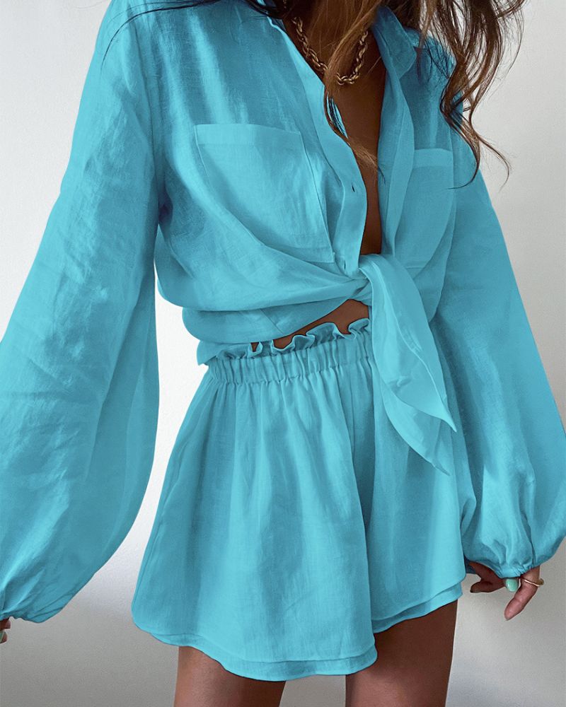 Timeless women's linen summer outfit – Celeste
