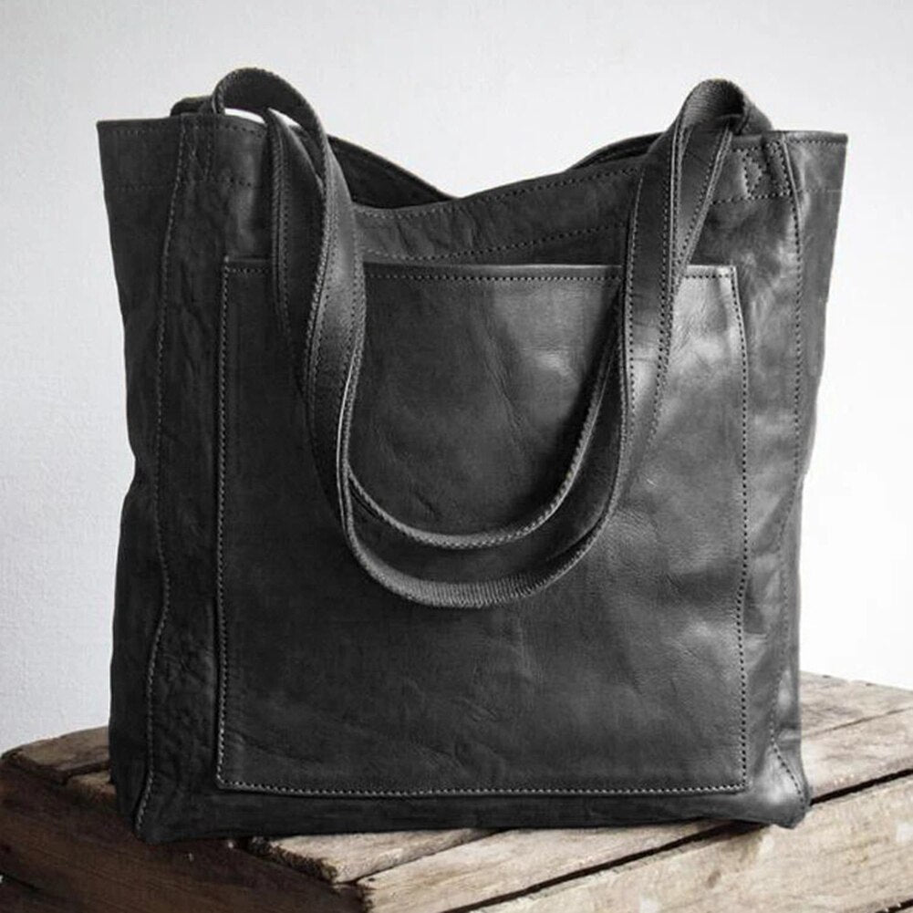 Luxury leather handbag for women - Isabella