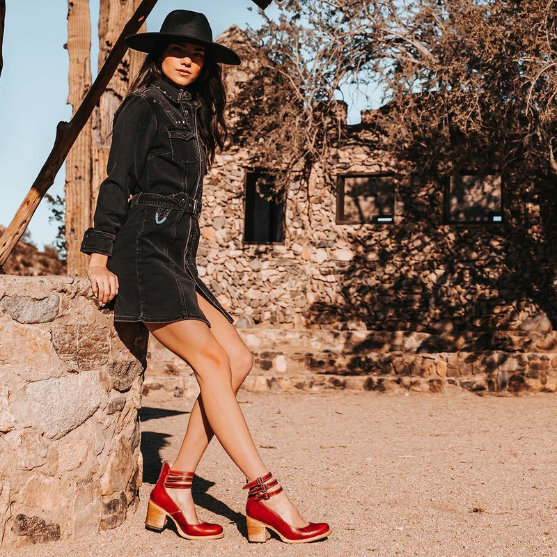 Autumnal & stylish women's leather shoes with slip-resistant sole – Amalia