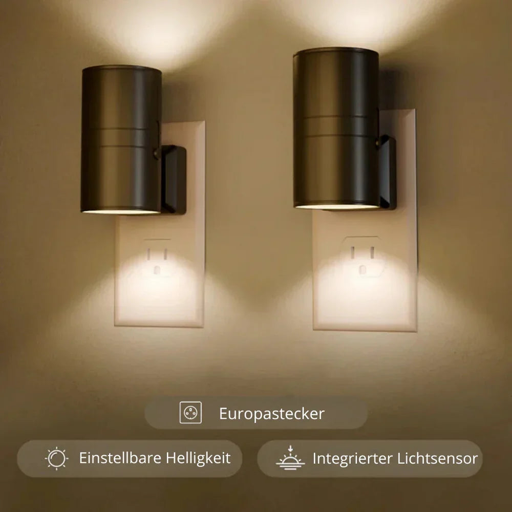 NightLuxe Bauhaus Design Night Lamp - Dimmable LED 6