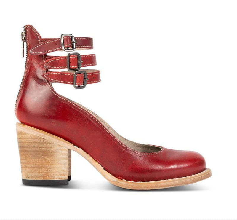 Autumnal & stylish women's leather shoes with slip-resistant sole – Amalia