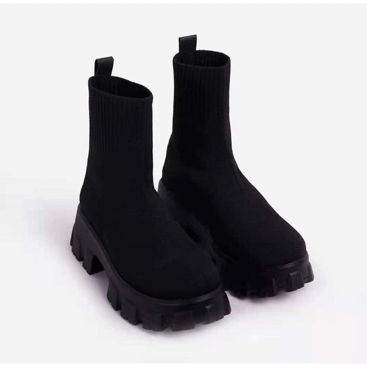 Ankle boots with chunky profile soles - Karolina