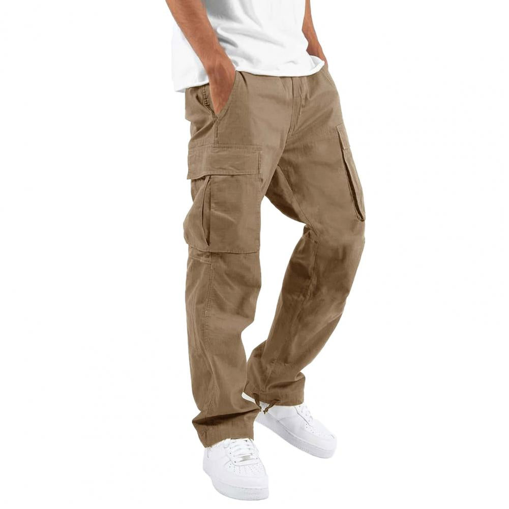 Flexible Cargo Trousers | Stretch Regular-Fit Men