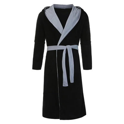 Kimono-Style Belted Bath Robe - Mario