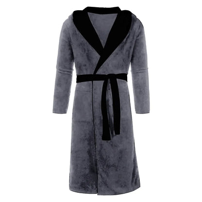 Kimono-Style Belted Bath Robe - Mario