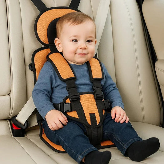 Foldable Kids Travel Seat with Harness - Quick Setup On the Go 2