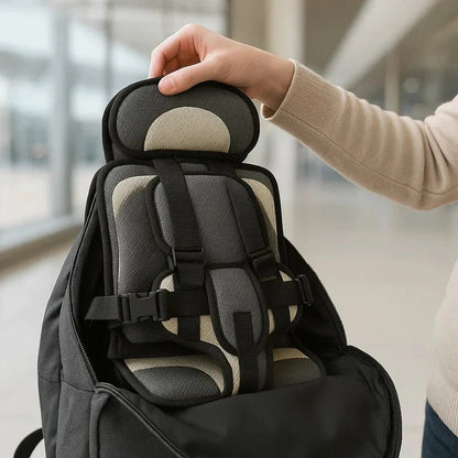 Foldable Kids Travel Seat with Harness - Quick Setup On the Go 3