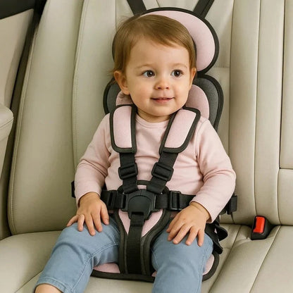 Foldable Kids Travel Seat with Harness - Quick Setup On the Go 6