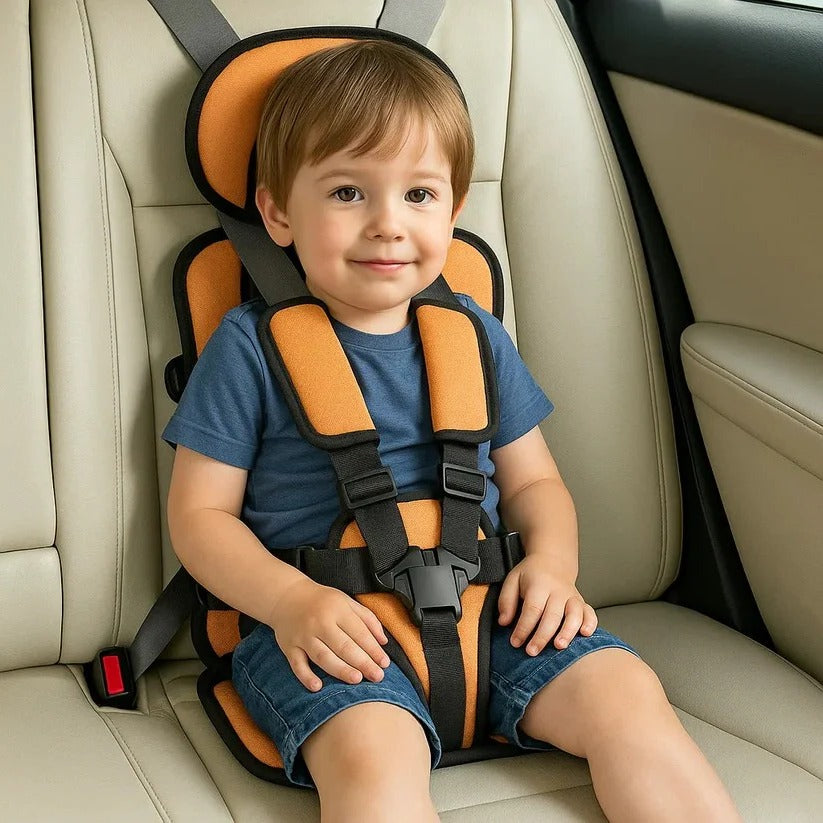 Foldable Kids Travel Seat with Harness - Quick Setup On the Go 8