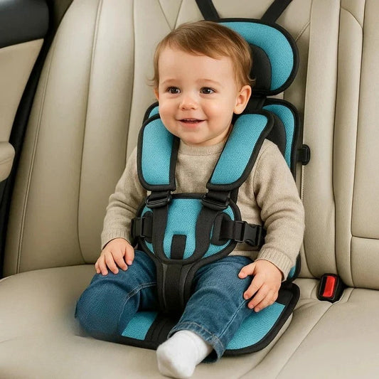 Foldable Kids Travel Seat with Harness - Quick Setup On the Go 1