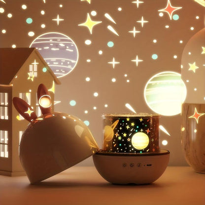 Kinderzimmer Sternenprojektor Kunststoff - Moonbunny