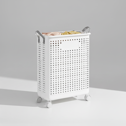 Klappbarer Rollen Wäschekorb - LaundryGlide