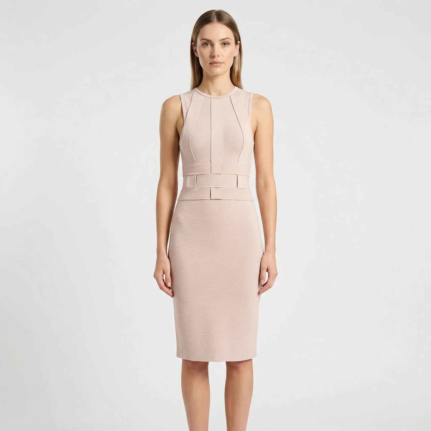 Knee-Length Bandage Dress Bodycon - Eleni
