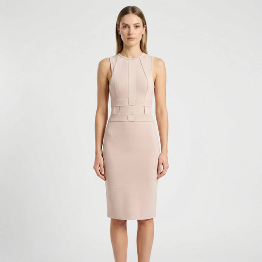 Knee-Length Bandage Dress Bodycon - Eleni