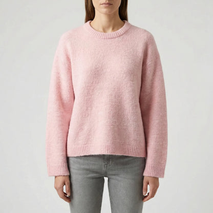 Knit Oversized Jumper With Balloon Sleeves - Josy