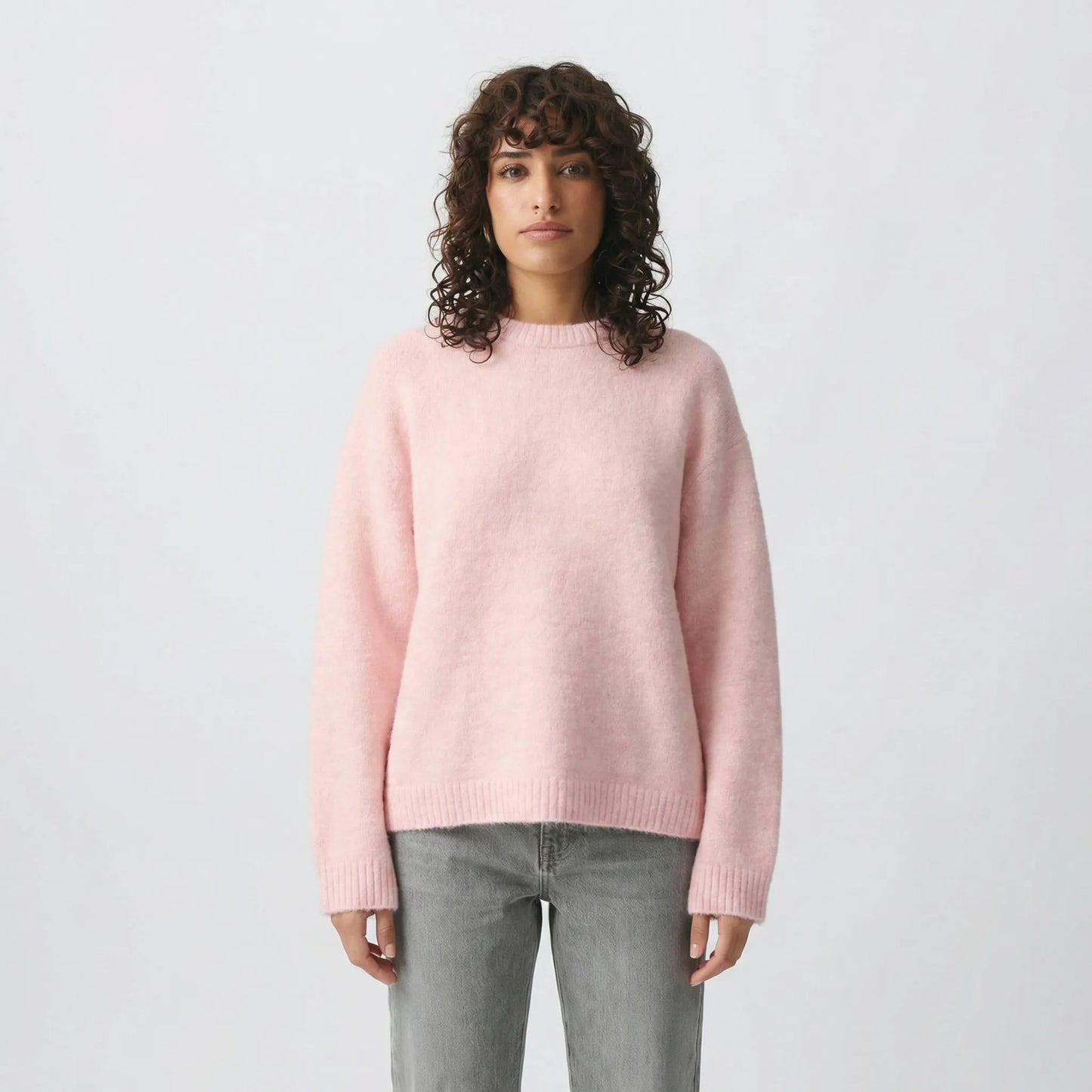 Knit Oversized Jumper With Balloon Sleeves - Josy