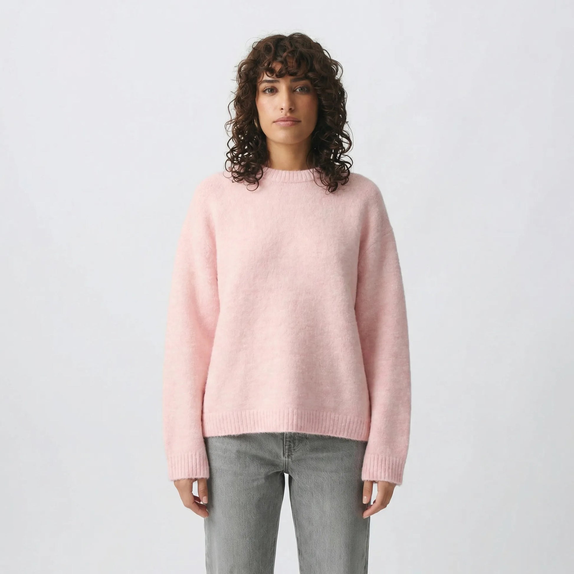 Knit Oversized Jumper With Balloon Sleeves - Josy
