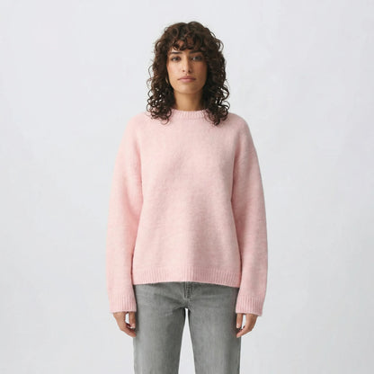 Knit Oversized Jumper With Balloon Sleeves - Josy