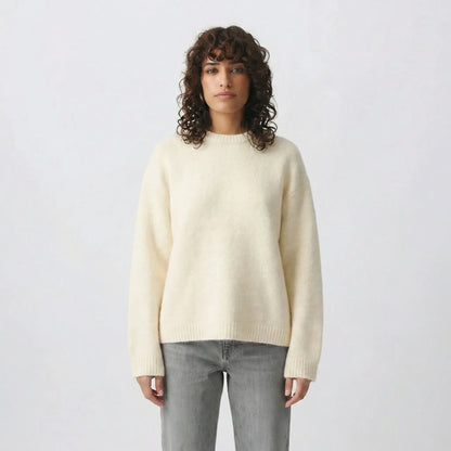 Knit Oversized Jumper With Balloon Sleeves - Josy