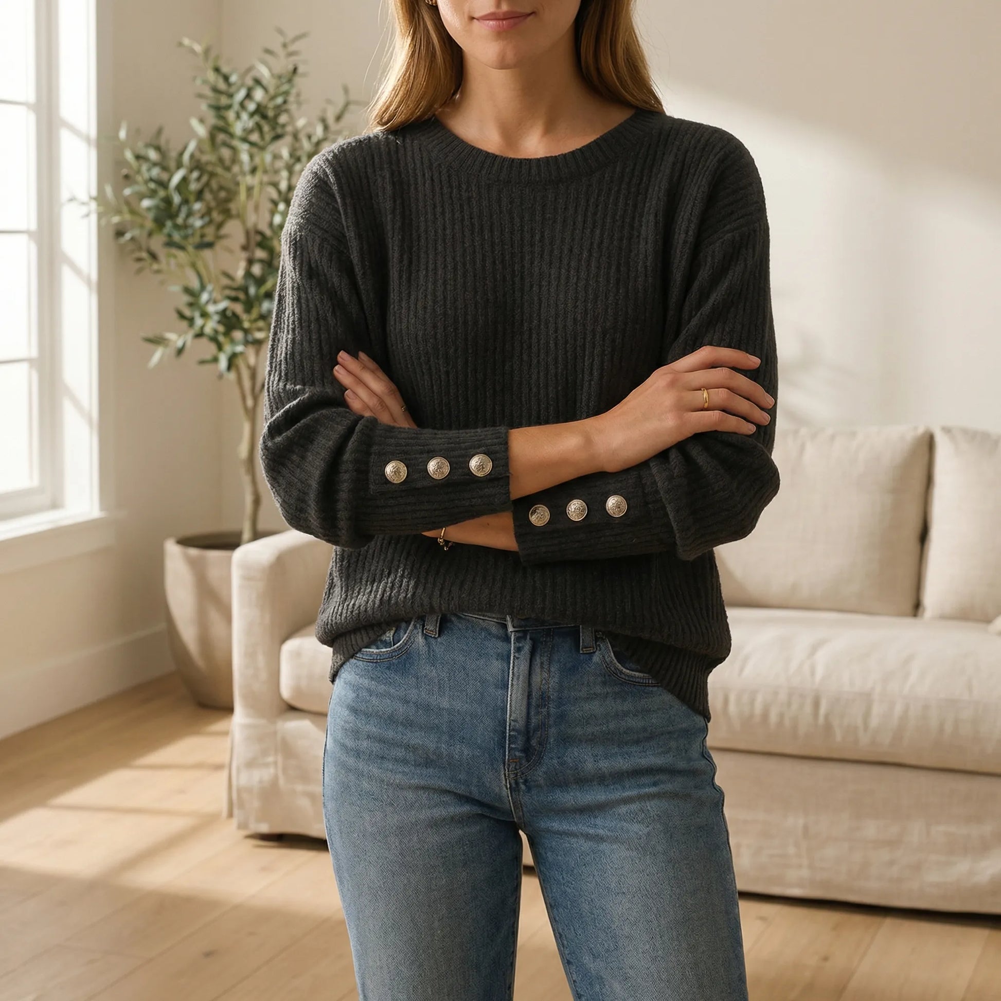 Knitted Jumper - Charlotta