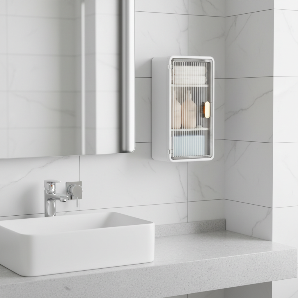 Kompakte Badezimmer Organizerbox - ShelfMate