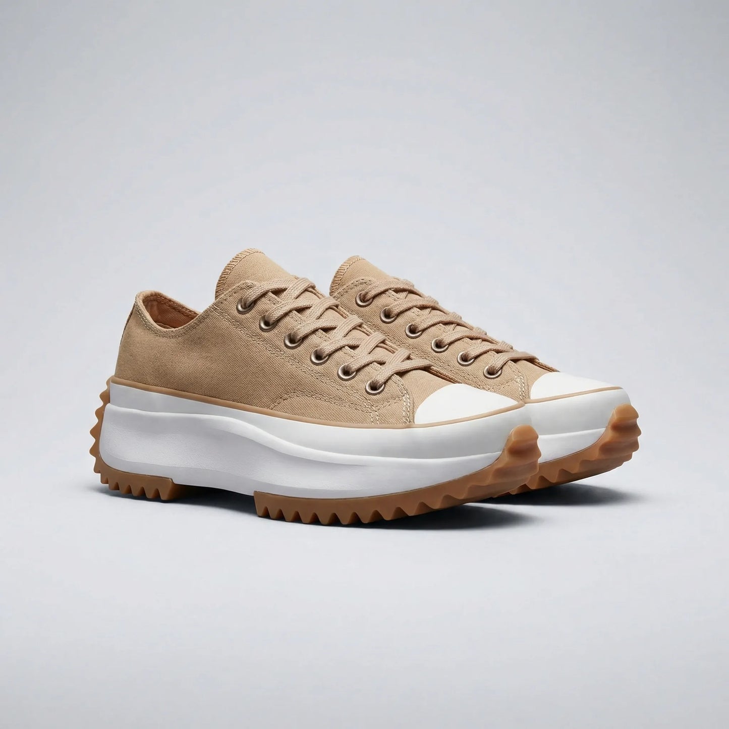 Lace-Up Platform Trainers - Evelyn