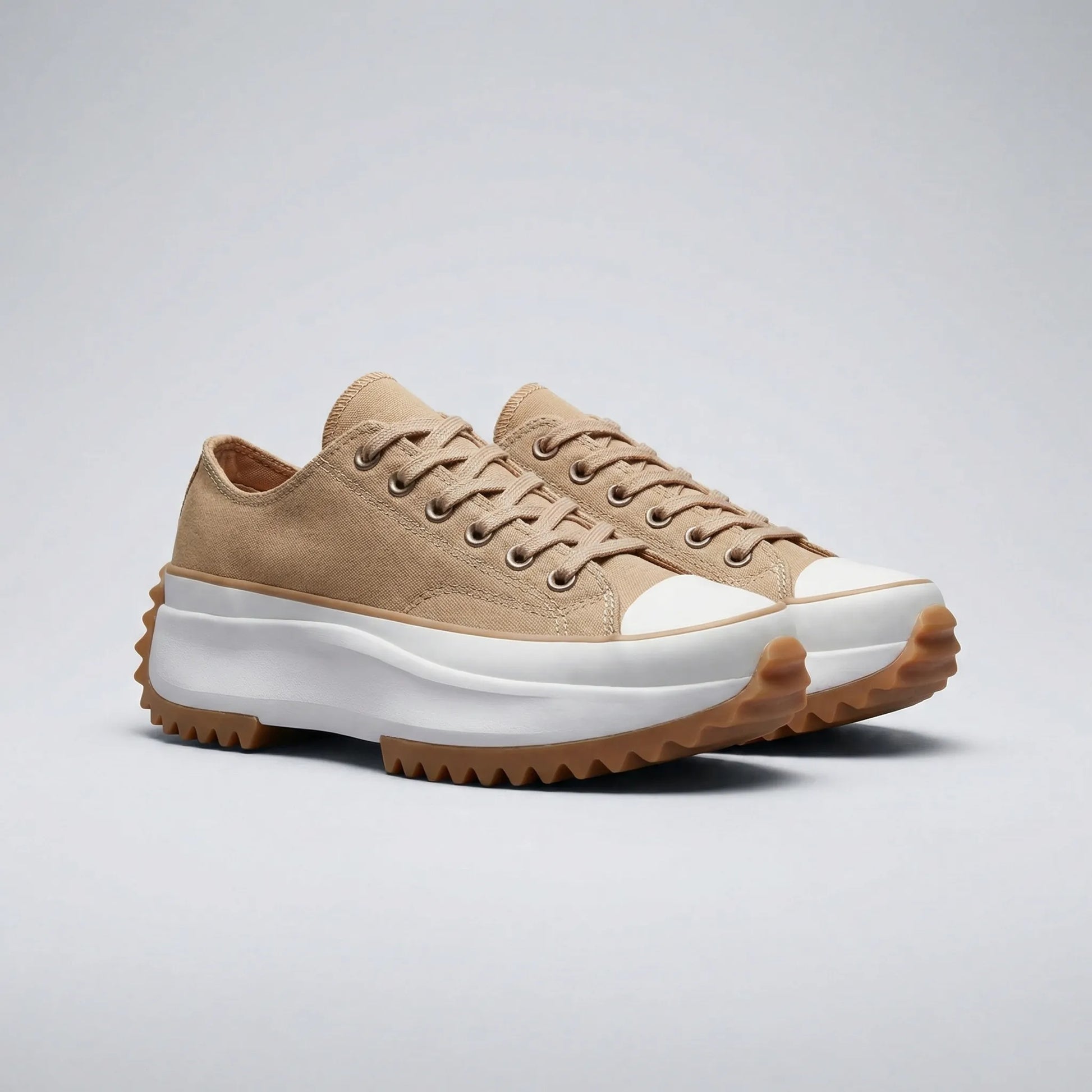 Lace-Up Platform Trainers - Evelyn