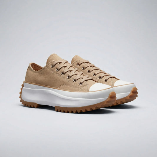 Lace-Up Platform Trainers - Evelyn