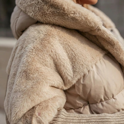 Ladies Padded Jacket With Hood - Liana