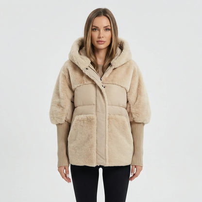 Ladies Padded Jacket With Hood - Liana