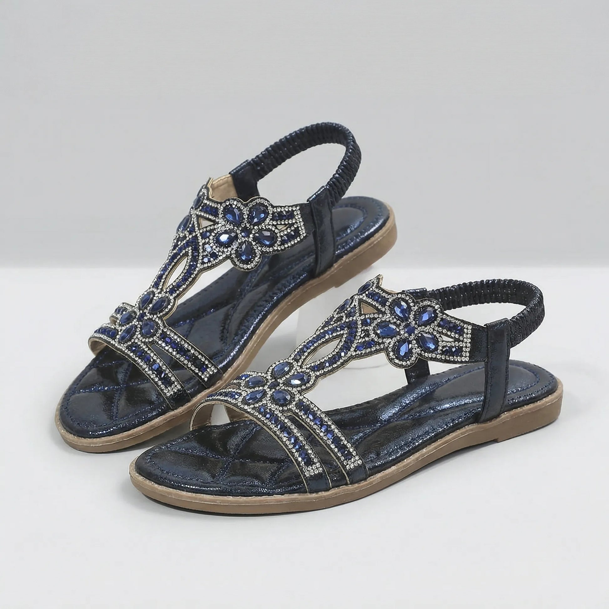 Ladies Sandals With Jewel Details - Kiana