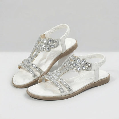Ladies Sandals With Jewel Details - Kiana