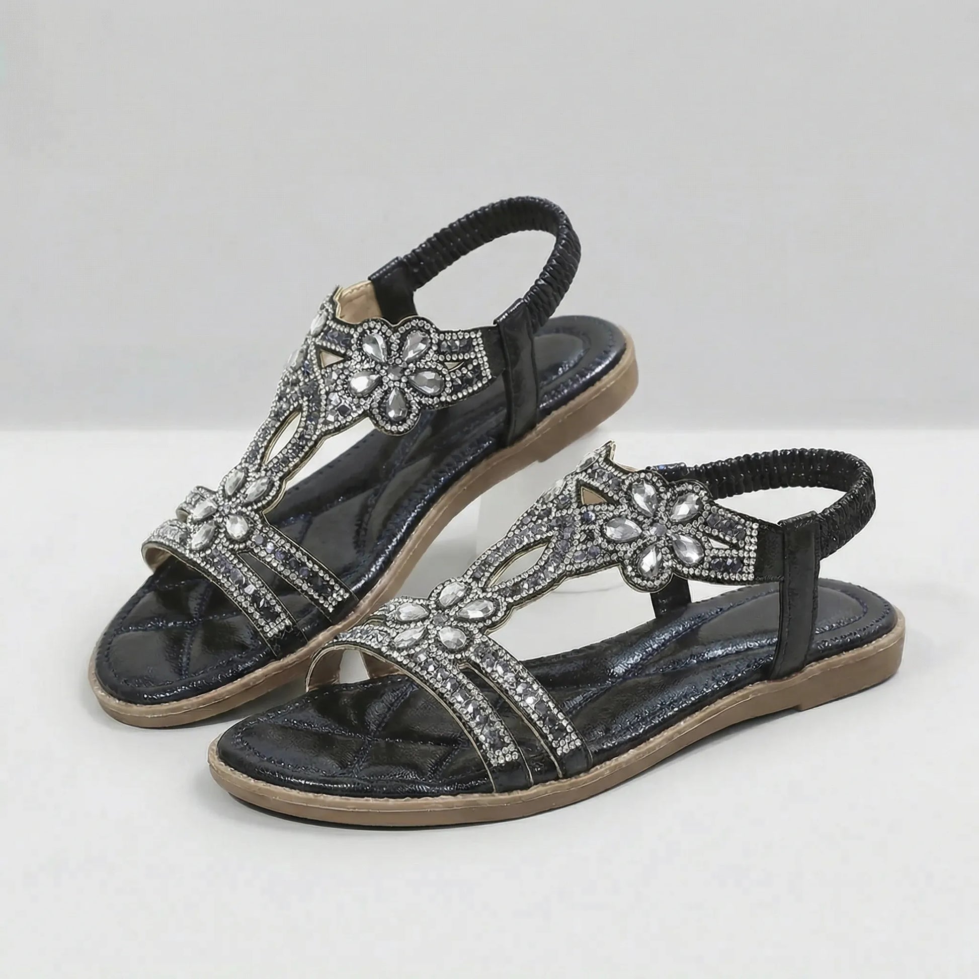 Ladies Sandals With Jewel Details - Kiana
