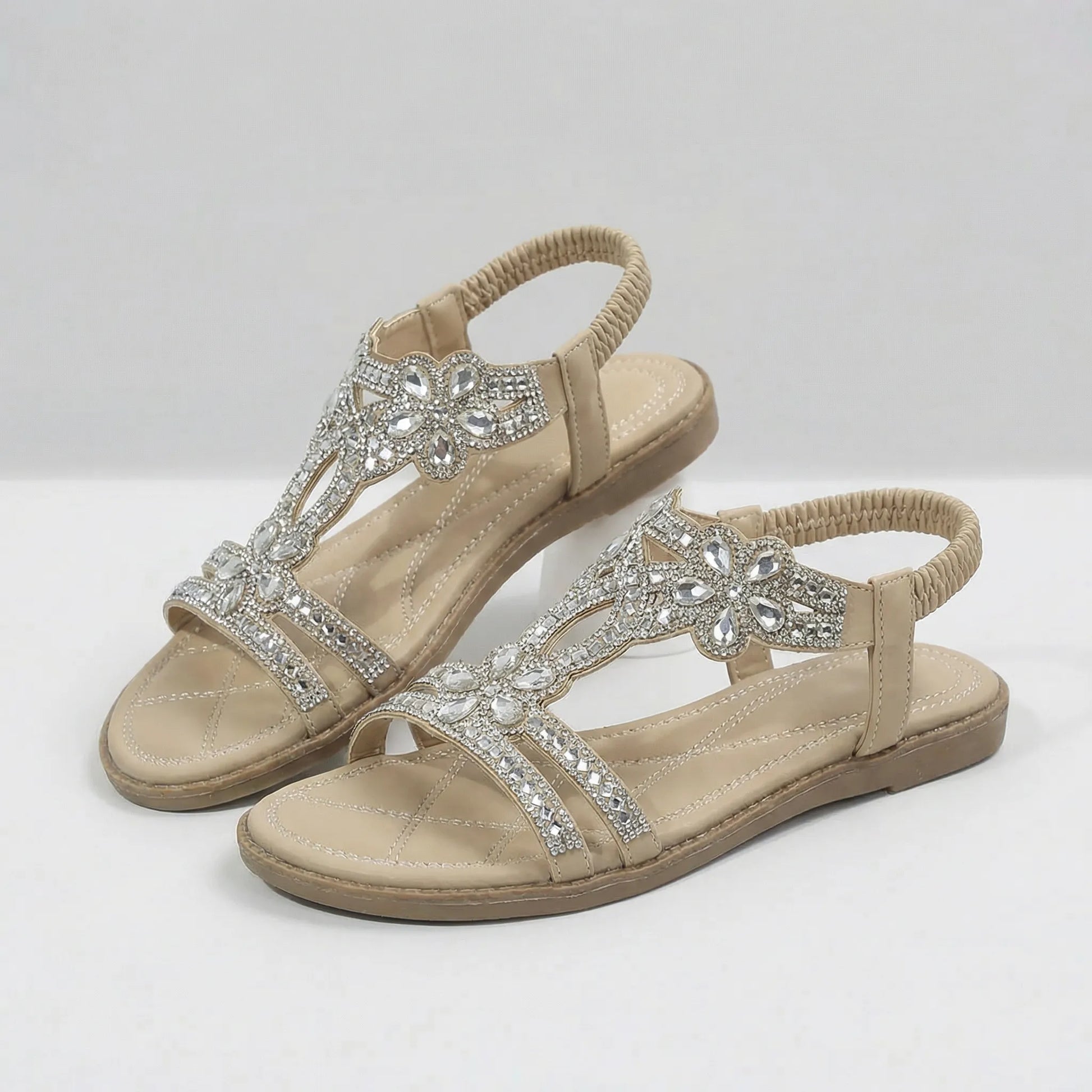 Ladies Sandals With Jewel Details - Kiana