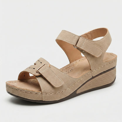 Ladies' Slip-On Wedge Sandal - Alena