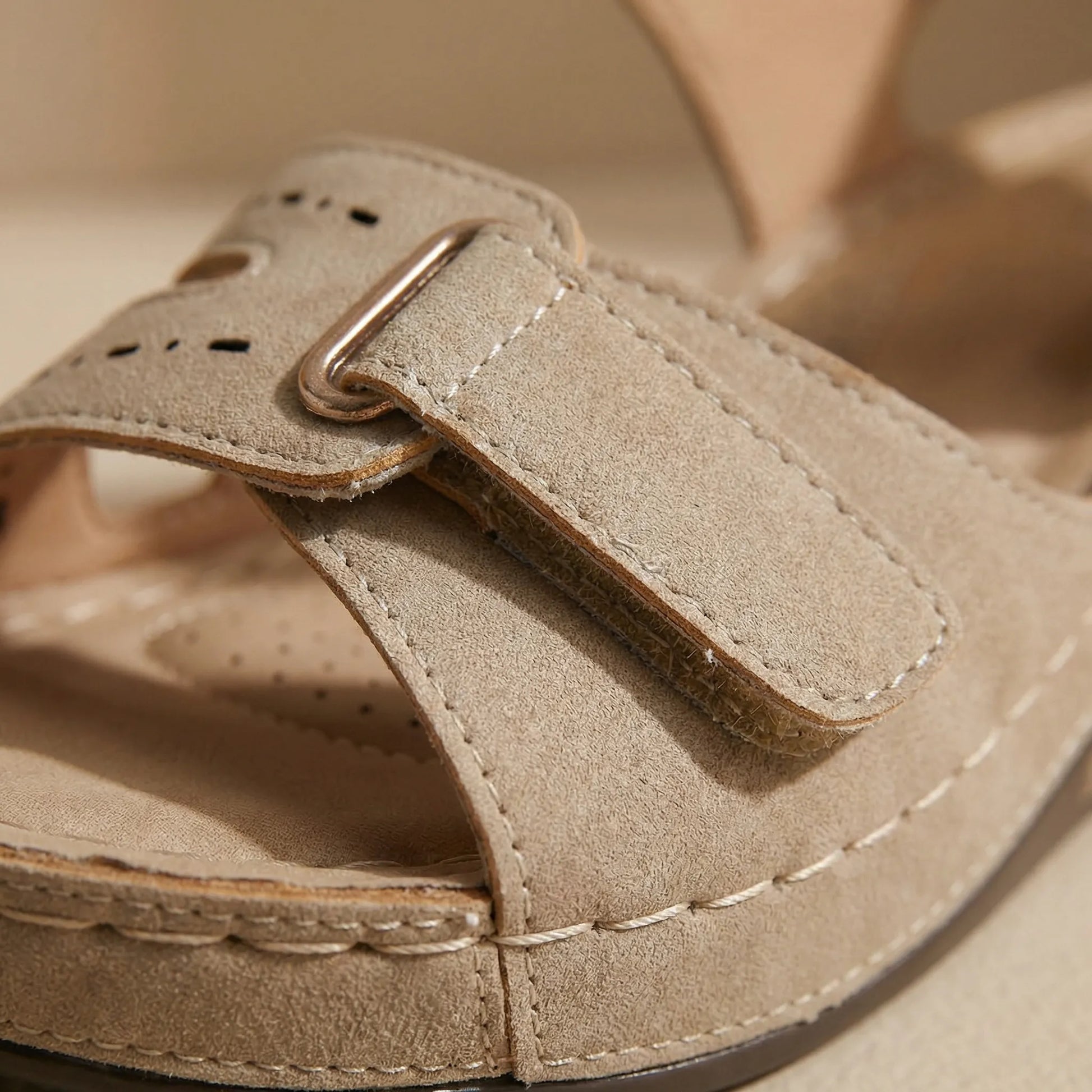 Ladies' Slip-On Wedge Sandal - Alena