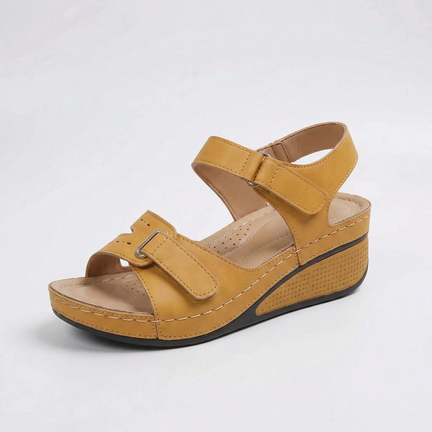 Ladies' Slip-On Wedge Sandal - Alena
